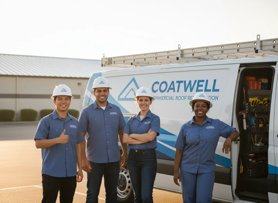 Commercial roof coating company in Kent, IL